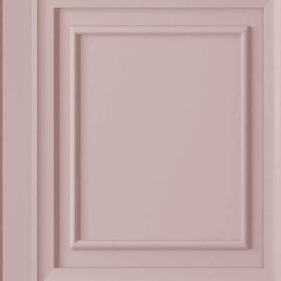 Laura Ashley Redbrook Wood Panel Blush Wallpaper