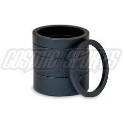 Chris King Headset Spacer Kit 2, 1 1/8"/28.6, 5 Stk., midnight