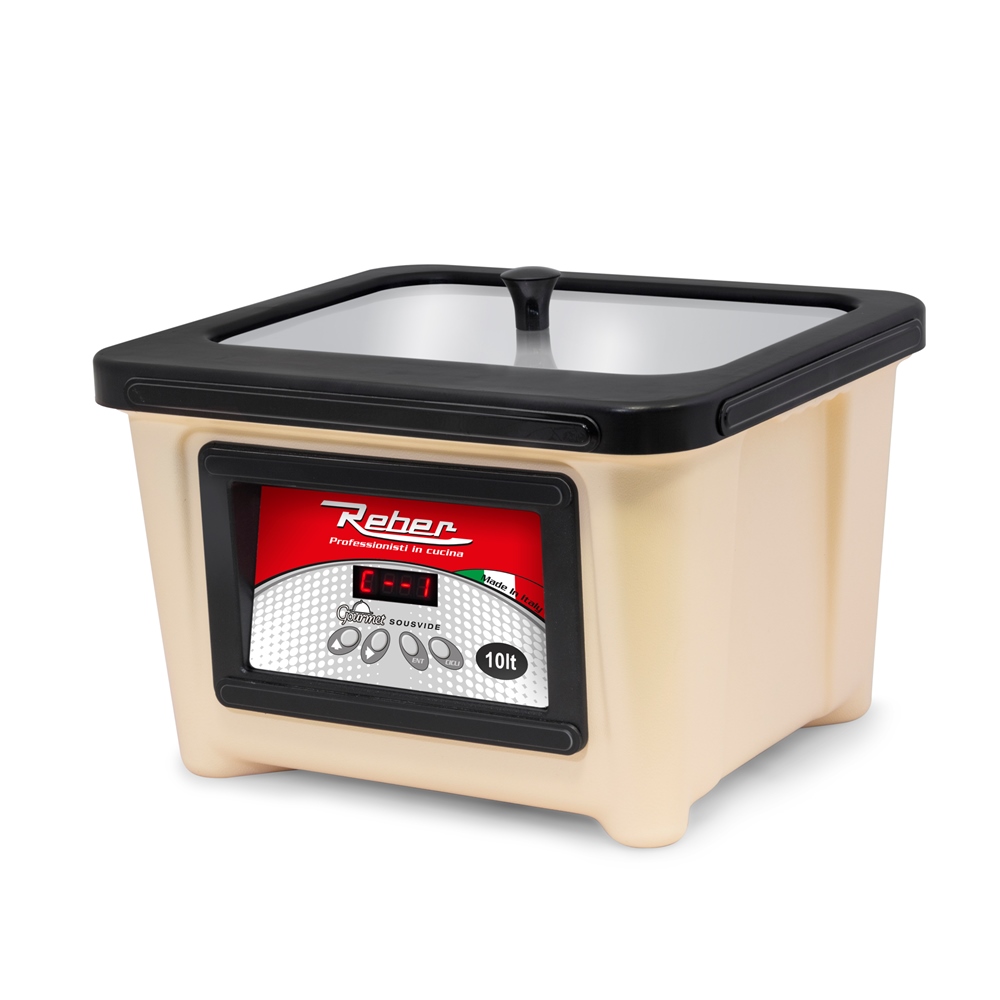 Reber 10066 N, 10 l, Beige, Schwarz, Pubertät, Rechteckig, Kunststoff, Edelstahl