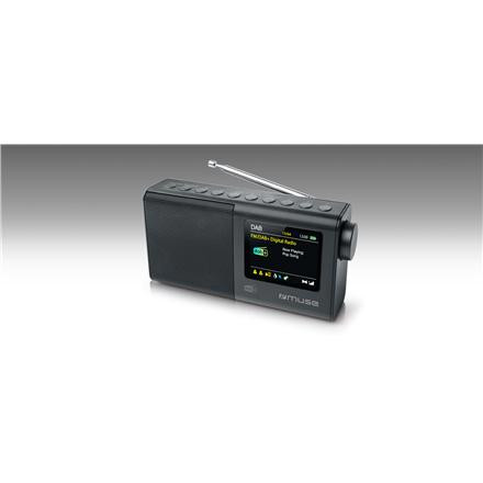 Muse M-117 DB Draagbare Digitale Radio met DAB, DAB+, FM, PLL, 3 Watt en 2,8 inch TFT-scherm