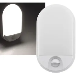 ChiliTec LED Wandleuchte "NIAS" IP54, 4000K 10W, 1010lm, 140° Bewegungsmelder