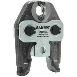 Sanpro Pressbacke / Presszange - V - Profil, Größe V 18