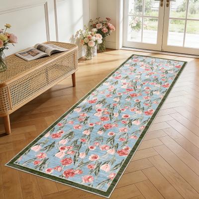 Garvee Tulip Washable Area Rug