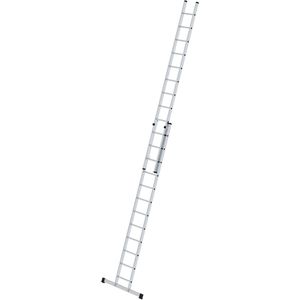 MUNK Schiebeleiter 20812, Arbeitshöhe 7,20m, 2-teilig, mit 2 x 12 Sprossen