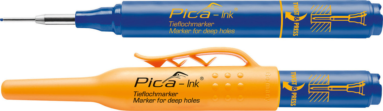 Pica INK diepblauwe markeerstift