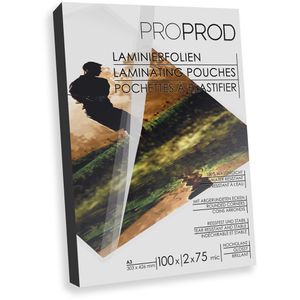 ProProd Laminierfolien Premium DIN A3, 75 mic, glänzend, 100 Stück
