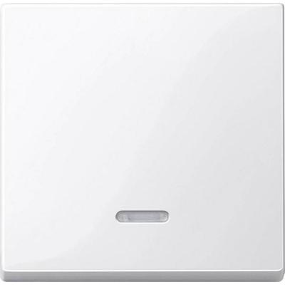 Merten Abdeckung Kontrollschalter System M, 1-M, M-Smart, M-Plan, M-Creativ Polarweiß glänzend 436019