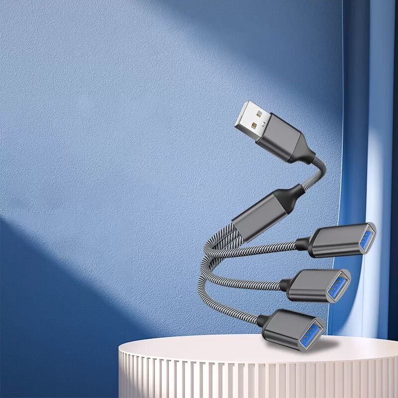 INF USB-auf-3-Port-USB-Splitter-Adapter