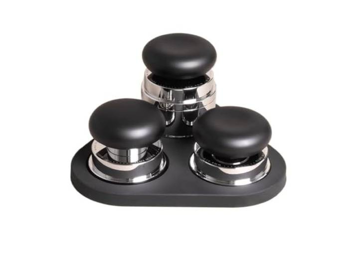 Kaffeestampfer, Kompatibel Mit TIMEMORE, 58 Mm Kalibriertes 3-in-1-Tamper-Kaffeeverteilungswerkzeug WDT Nadelsets Für Espressomaschinen Siebträger(Metal Set)