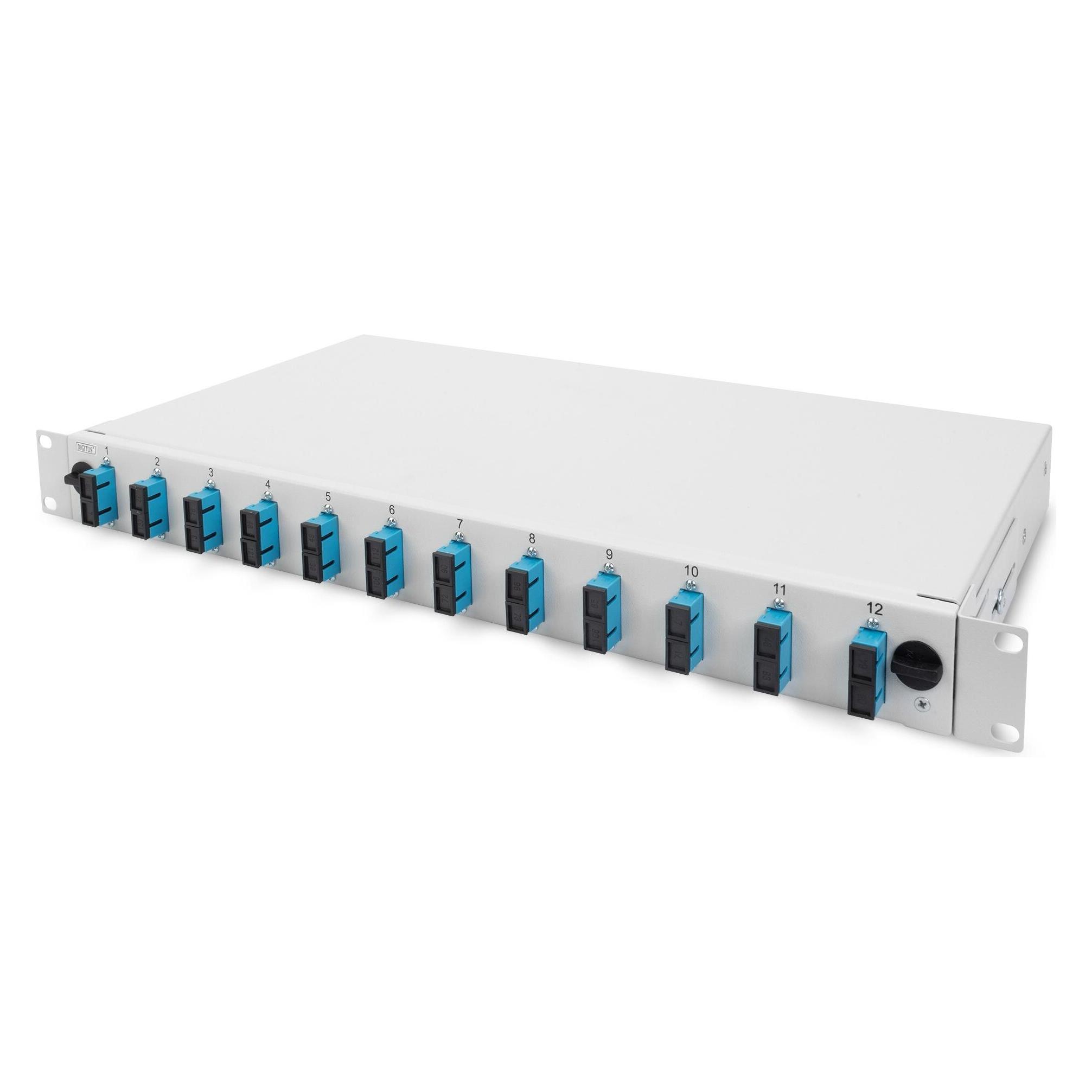 Digitus Glasfaser Spleissbox mit Schnellverschluss, ausziehbar (DN-96200-QL)