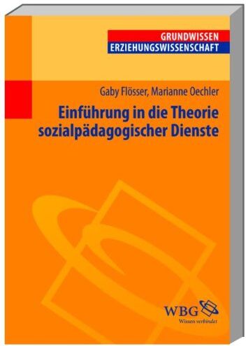 Gaby Flösser - Einführung in die Theorie der Sozialpädagogischen Dienste - Preis vom 09.10.2026 07:28:09 h