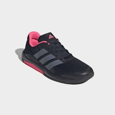 Trainingsschuh ADIDAS PERFORMANCE "DROPSET BASE", Herren, Gr. 48, schwarz (core schwarz, onix, solar turbo), Textil, Schuhe, ideal für Gym und Fitnessstudio