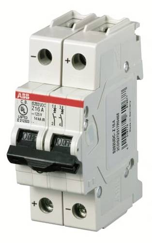 ABB 2CDS272517R0608 S202UDC-Z63 Leitungsschutzschalter 63A 125V