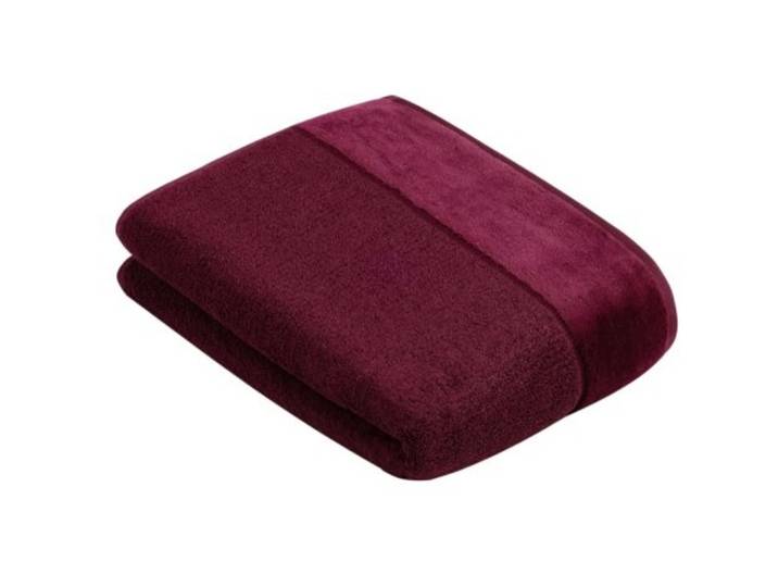 Vossen Duschtuch Pure berry 100 Prozent Bio-Baumwolle 67 x 140 cm - Material: 100% Bio-Baumwolle