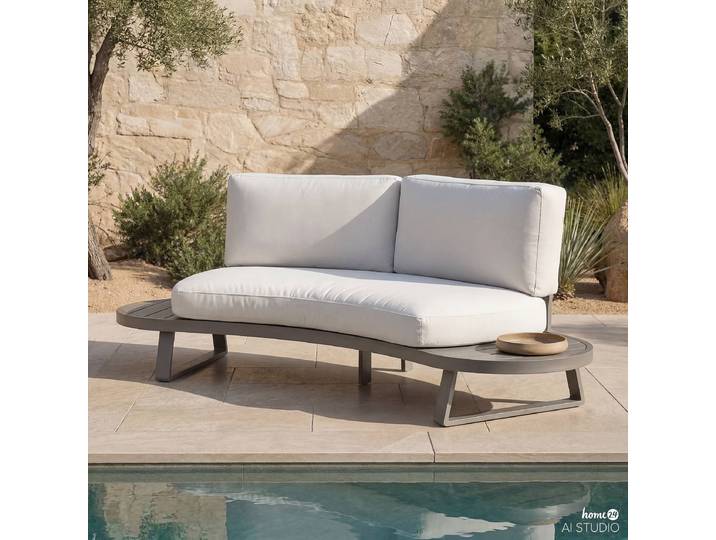 Canapé de n Suvi 230 x 64 x 98cm Gris