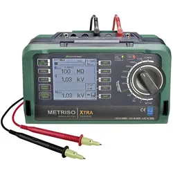 Gossen, Multimeter, Isolationsmessgerät Metrawatt Metriso XT (CAT III 600V, CAT IV 300V, Kabeltester)