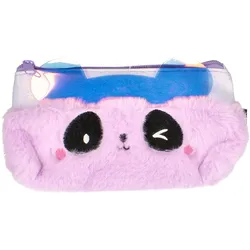 Euro Trade Federtasche Bär - Violet
