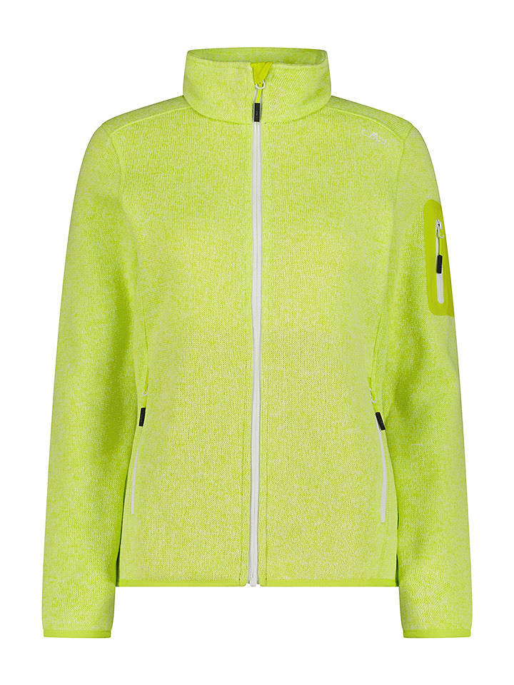 cmp Fleecejacke in Limette - 40