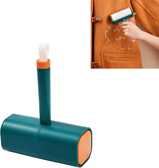 Inspired Deals Reusable Lint Roller Pet Hair Remover For Clothes Furniture Carpet green