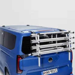Volkswagen T7 Transporter Fahrradträger für die Heckklappe für 4 Fahrräder 7TG07