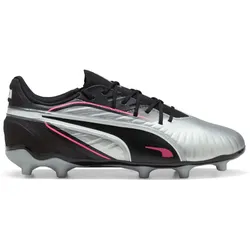 Puma Kinderfußballschuhe King Match FG/AG Jr. - silber / 34,5