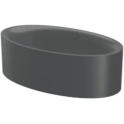 Bette oval Badewanne „BetteEve Oval Silhouette“ 180 × 100 cm in Raven