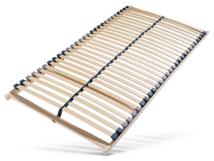 Lattenrost BECO Super Fix , weiss (weiß), B:140cm H:7,5cm L:200cm, Lattenroste, Lattenrost, 7-Zonen Lattenrost zerlegt im Karton