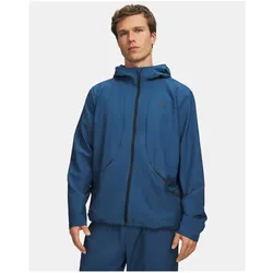 Under Armour, Herren, Laufjacke, UA Unstoppable Webstoff (M), Blau, M