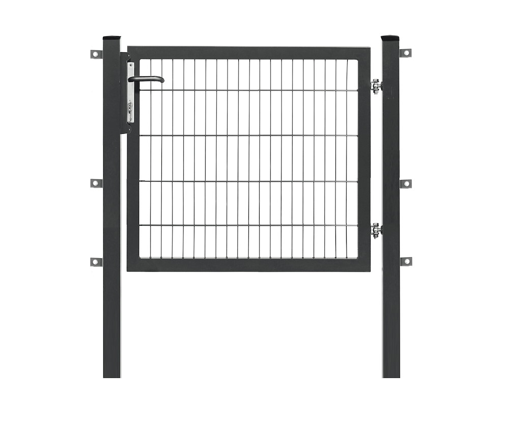 JUNGELMAR Zaun-Einzeltor premium plus 1-flg. 1200x1000mm anthrazit 16965294