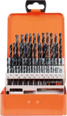 Projahn Spiralbohrer-Set, HSS-R, 50-teilig, Ø 1–5,9 mm / 0,1 mm Schritte, in Bohrerkassette
