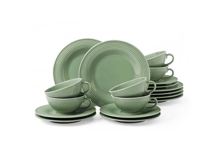 TEESERVICE Beat Color Glaze Salbeigrün 18-tlg.