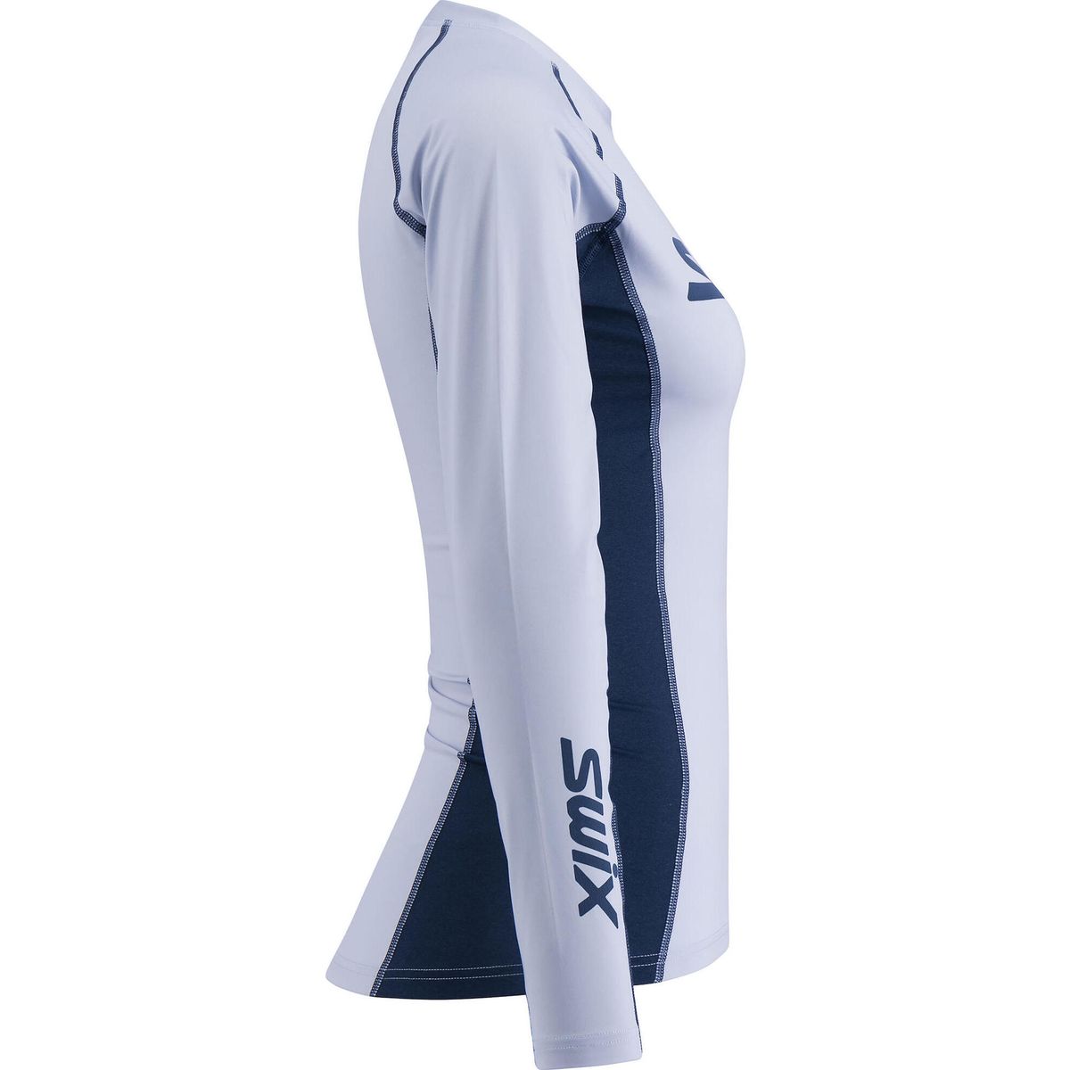 Swix Racex Dry Long Sleeve W heather/ lake blue (11011) L 10098-23-11011-L