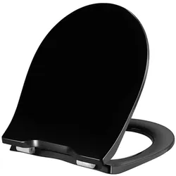 Pressalit Objecta D Pro WC-Sitz 990111-DF7999 schwarz polygiene, mit Deckel, Standard, Festscharnier DF7, Edelstahl