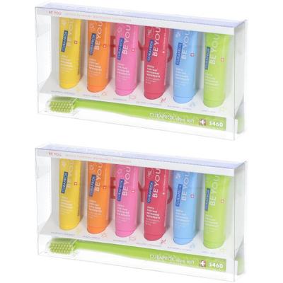 Curaprox be you Mix-Set 6-Zahnpasten+1-Zahnb. 2x 2x1 St Kombipackung