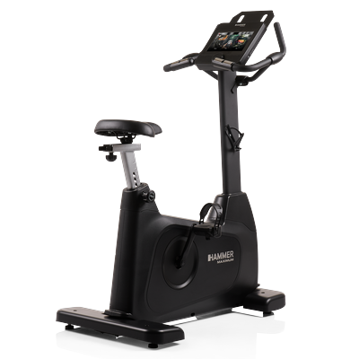 Ergometer HAMMER "UB 8000", schwarz, HeimtrainerB:60cm H:138cm L:104cm, B:60cm H:138cm L:104cm