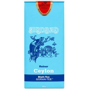 Goran Tee Sindbad Ceylon, Schwarzer Tee aus Ostasiens, loser Tee, 500 g