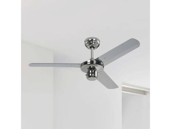 Deckenventilator Industrial chrom leise 122cm - Westinghouse - Modern - Metall
