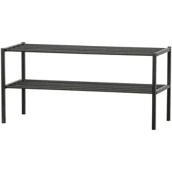 Tchibo - Woood Schuhregal »Ferro« - 85x35x40cm - schwarz -