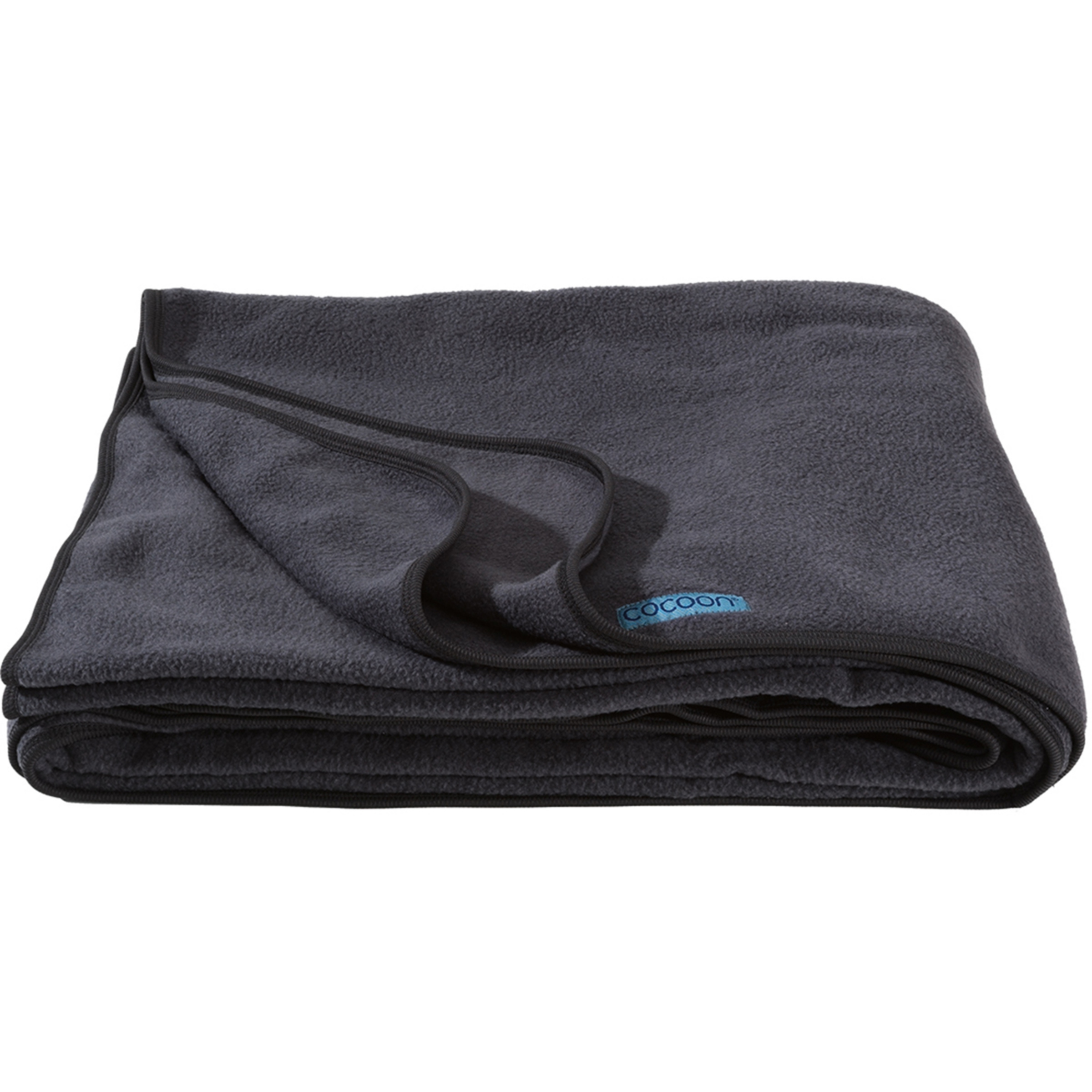 Cocoon Fleece Decke Reisedecken grau Reise