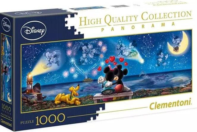 Clementoni Disney Panorama Puzzel Klassieke Mickey en Minnie