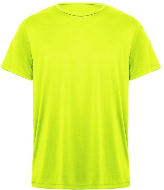 T-shirt technique manches courtes publicitaire en polyester recyclé Daytona Jaune Fluo 12