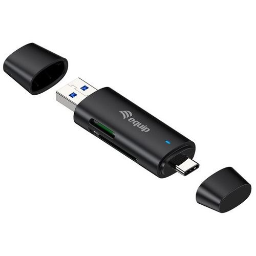 Equip Dual Connector USB-C/-A/SD/Micro SD 5Gbps