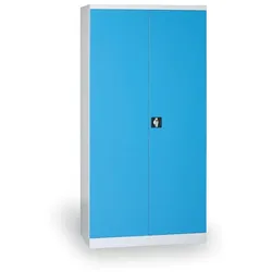 Metallschrank demontiert, 1820 x 850 x 390 mm, blau