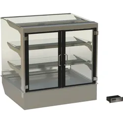 HAGOLA Showcase "Oslo" eckig, 3 Auslagen.  920x710/200x792mm (BxHxT)  steuerungsfertig
