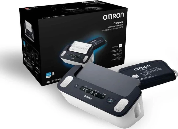 OMRON Komplett-Tonometer mit EKG (2in1), 5 Jahre Garantie