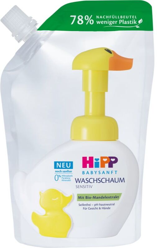 Hipp Babysanft Sensitive mousse lavante recharge 250 ml