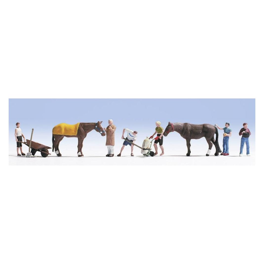 Noch 15634 H0 Figuren Stallarbeit (15634)