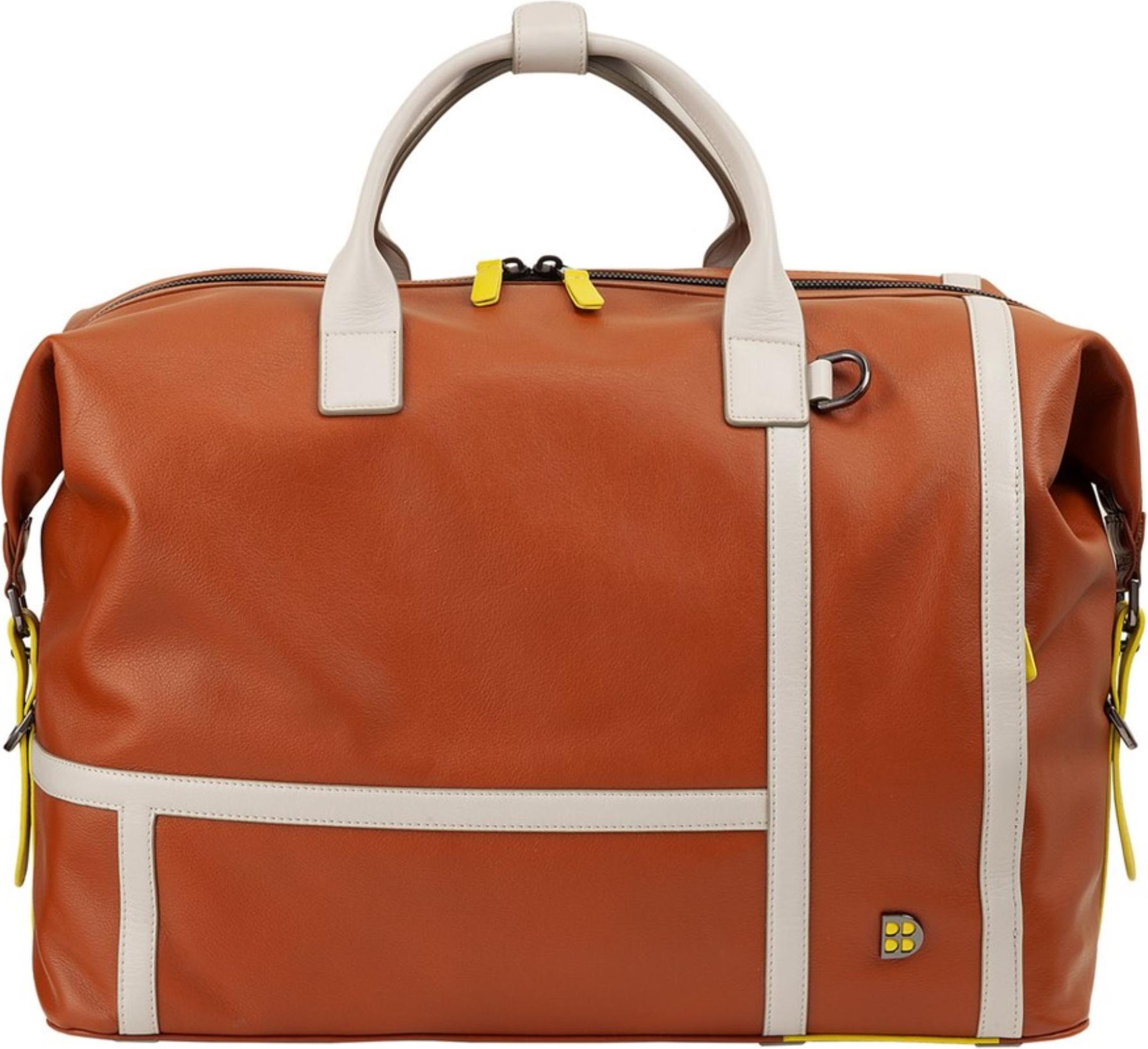Tasche aus Naturleder Braun, Länge 43 cm, Breite 21 cm, Höhe 31 cm, Modell 627750336