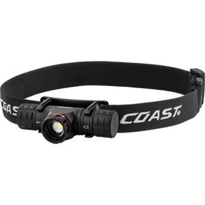 Coast Stirnlampe XPH30R LED, wiederaufladbar, 1200 Lumen, wasserfest