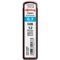 rOtring Bleistiftminen HB 0.7 mm schwarz